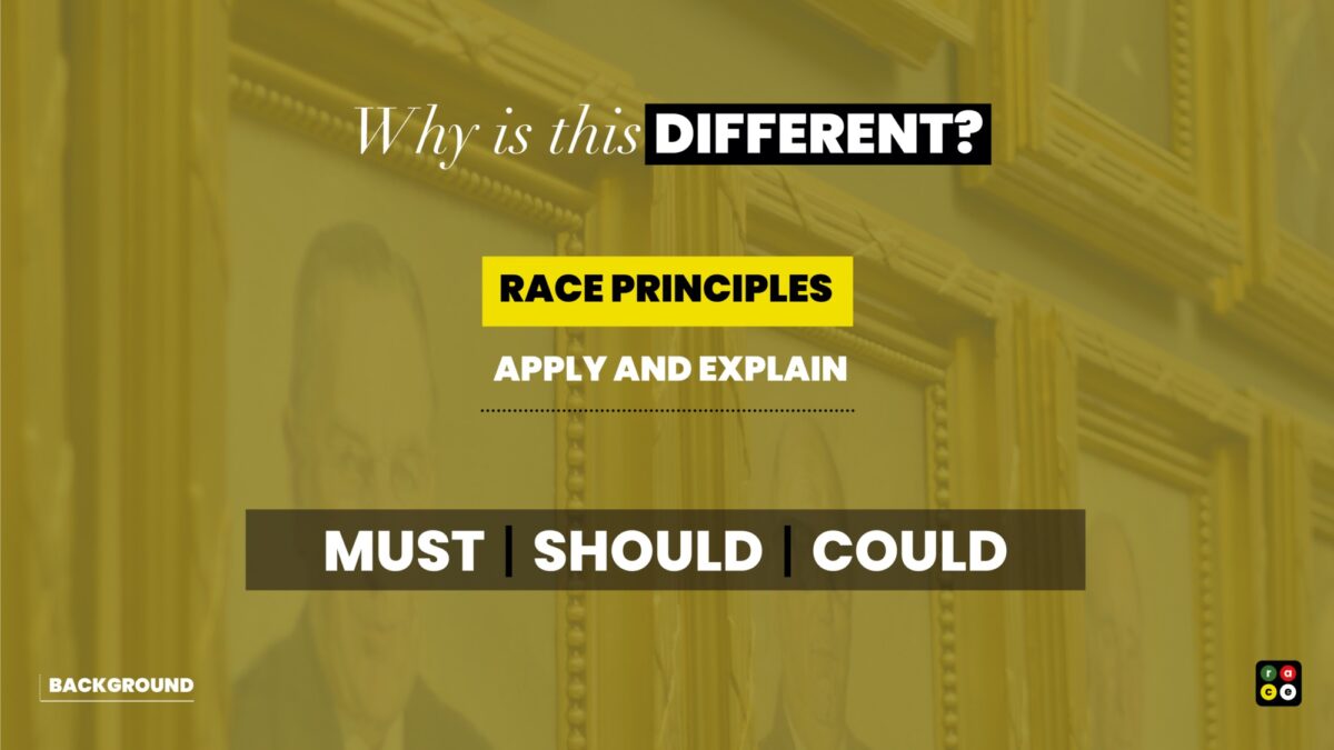 Race Governance